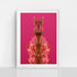 Pink Gladiolus - Signed Edition Art Print